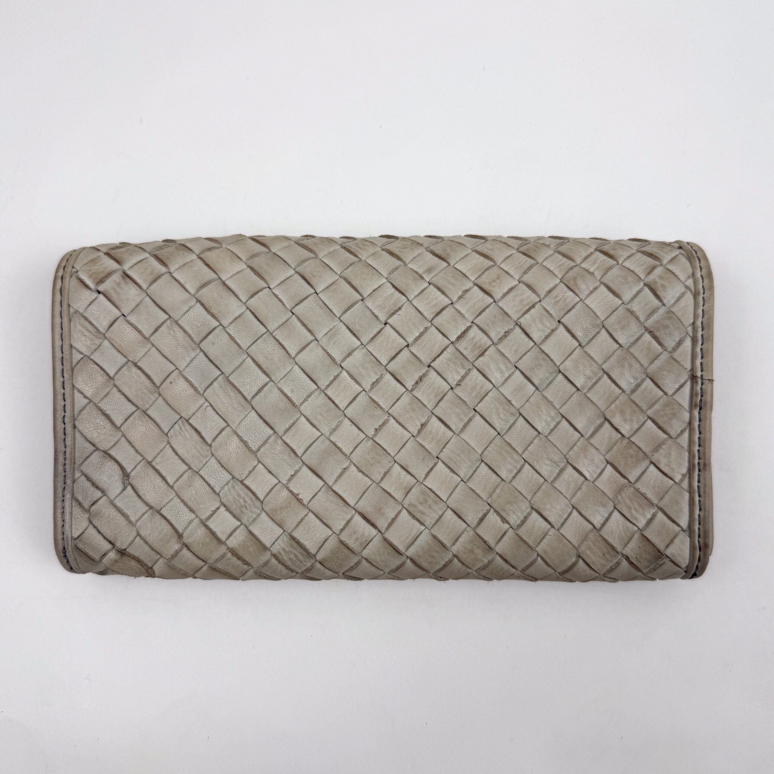 FLAT WALLET CROSS LATTE RETRO